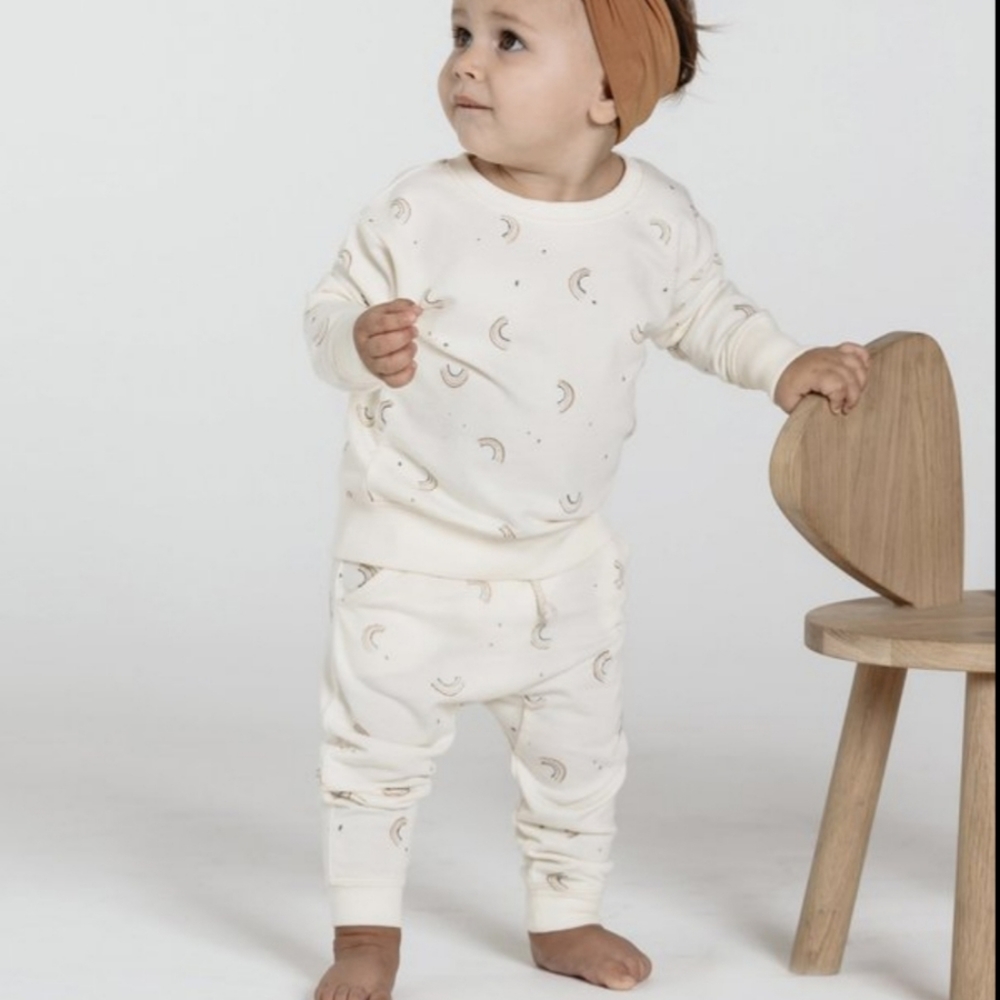 ISO rylee and cru rainbow sweat pants and shirt